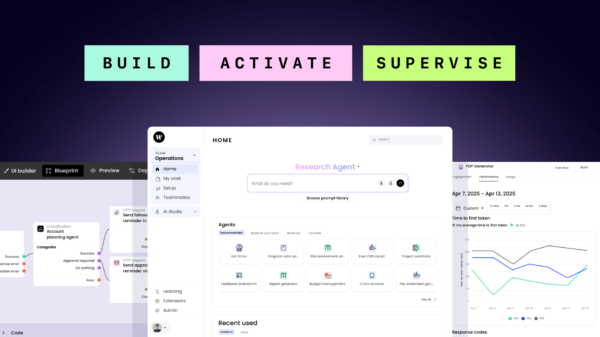 AI‑Writer.com home page hero section featuring call-to-action and overview text about AI writing tools