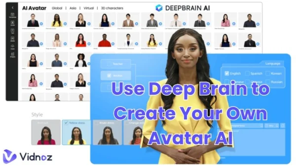 Convert PowerPoint slides and web URLs into AI avatar videos using DeepBrain AI
