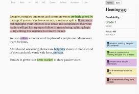Hemingway app – a free tool to improve your writing – Web Services Blog