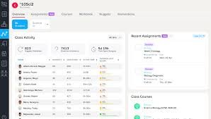 Teacher Dashboard: Overview tab :