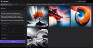 A screenshot of the Dream Studio user interface | Download Scientific Diagram