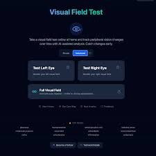 Visual Field Test | Online Peripheral Vision Screening & AI Analysis