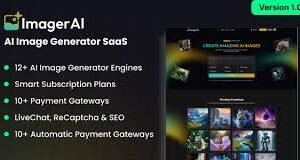ImagerAI - AI Image Generator SaaS by wStacks | CodeCanyon