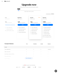 Audienceful Select A Plan UI Design - SaaSFrame
