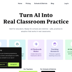 Edcafe AI dashboard, Edcafe AI interface screenshot, Edcafe AI app UI,
