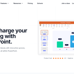 Classpoint AI dashboard, Classpoint AI interface screenshot, Classpoint AI app UI,