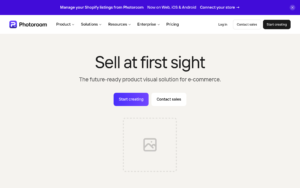 Photoroom dashboard, Photoroom interface screenshot, Photoroom app UI,