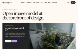 Ideogram dashboard, Ideogram interface screenshot, Ideogram app UI,