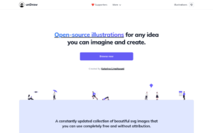 Undraw AI dashboard, Undraw AI interface screenshot, Undraw AI app UI,