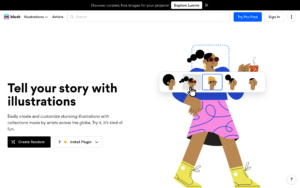 Blush dashboard, Blush interface screenshot, Blush app UI