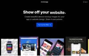 Shotsnapp dashboard, Shotsnapp interface screenshot, Shotsnapp app UI