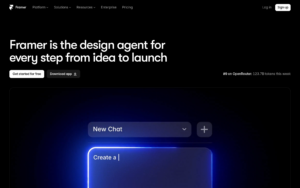Framer AI dashboard, Framer AI interface screenshot, Framer AI app UI,