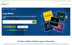 Designhill AI Logo dashboard, Designhill AI Logo interface screenshot, Designhill AI Logo app UI,